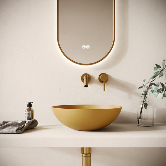 Catino Saffron Concrete Countertop Basin 406mm