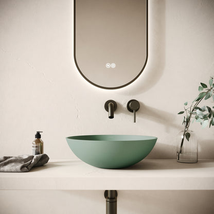 Catino Seafoam Concrete Countertop Basin 406mm