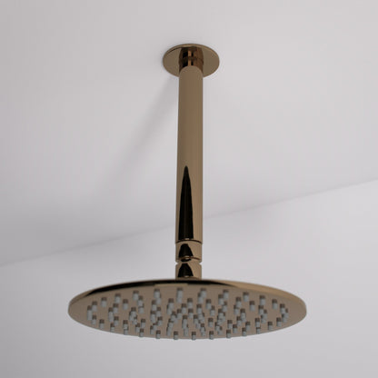 Ceiling Mount Shower Arm Rose Gold 200mm