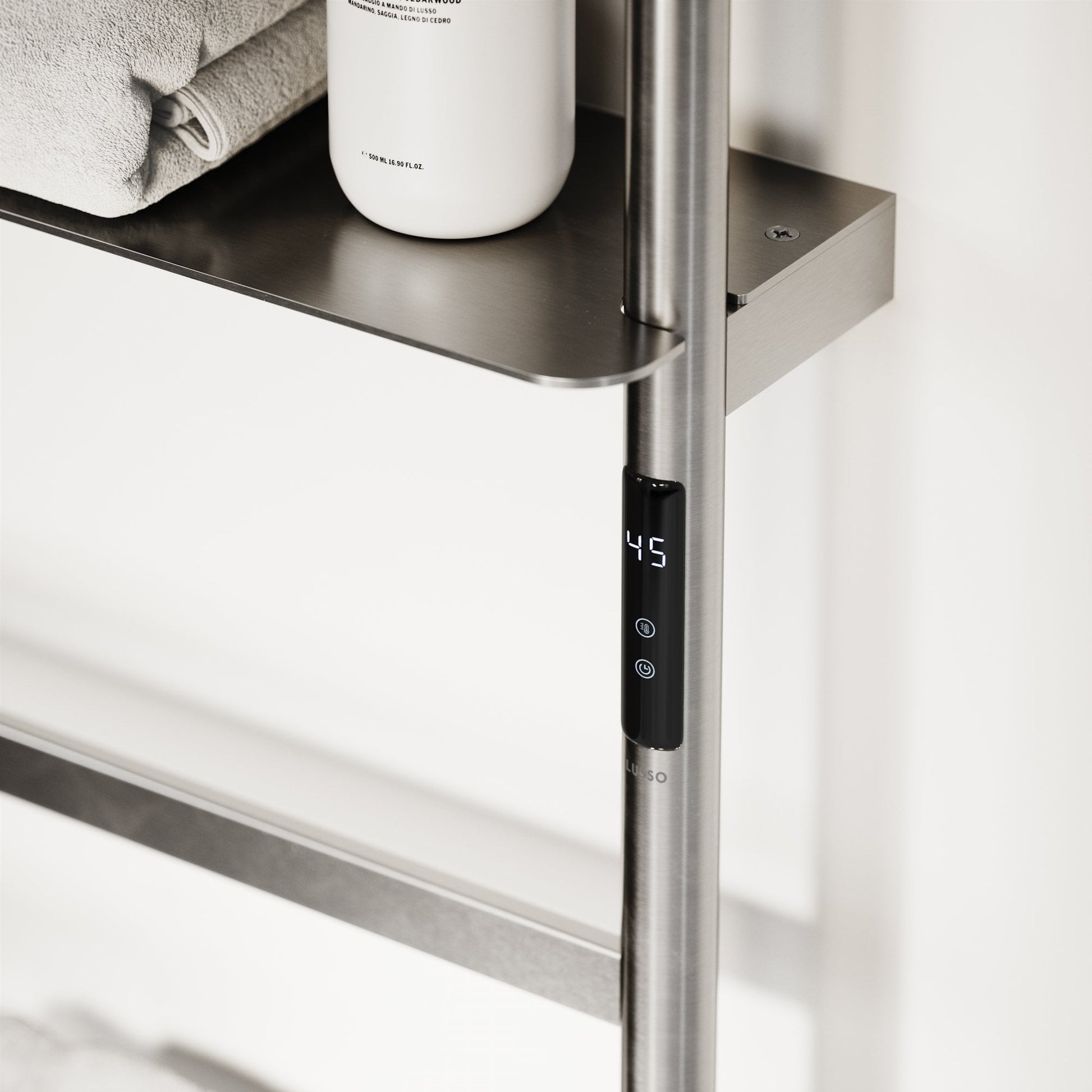 Celsius Brushed Stainless Electric Heated Towel Warmer