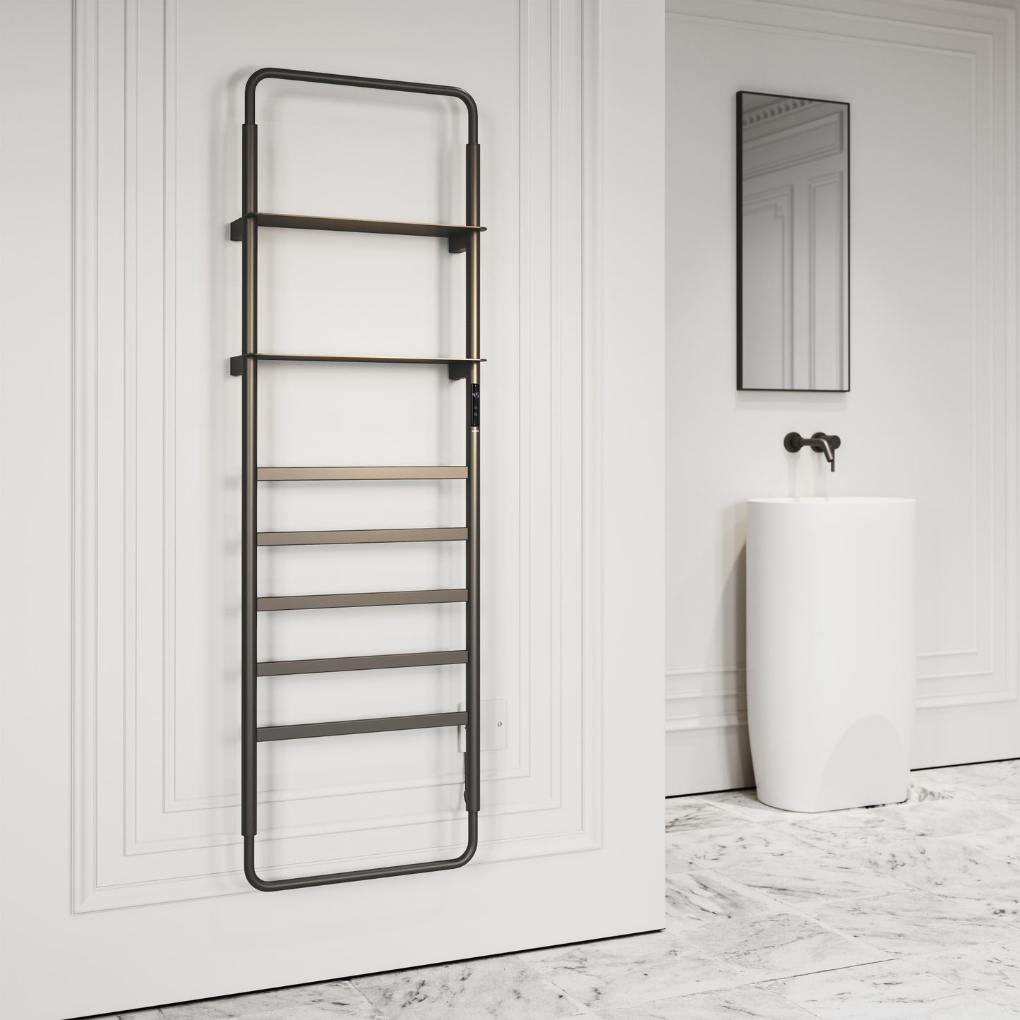 Celsius Gunmetal Electric Heated Towel Warmer