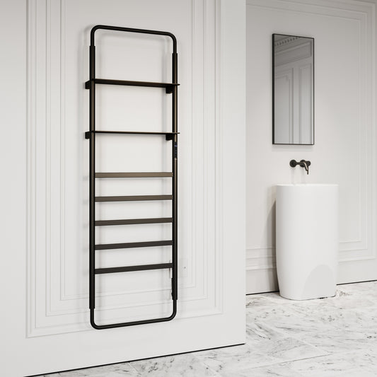 Celsius Matte Black Electric Heated Towel Warmer