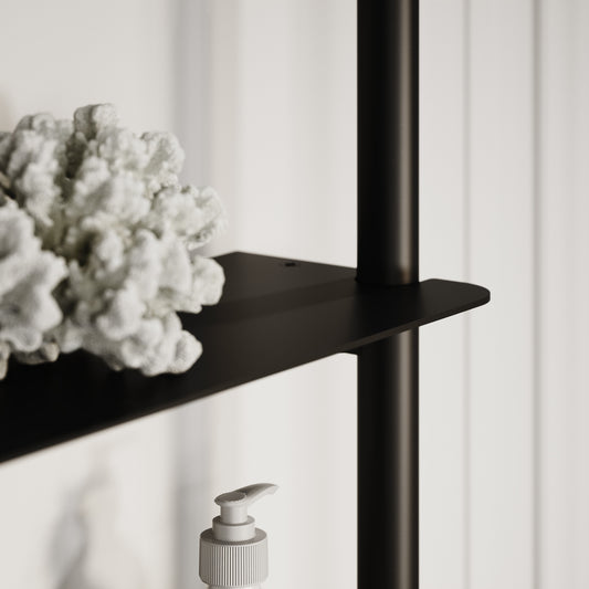 Celsius Matte Black Electric Heated Towel Warmer