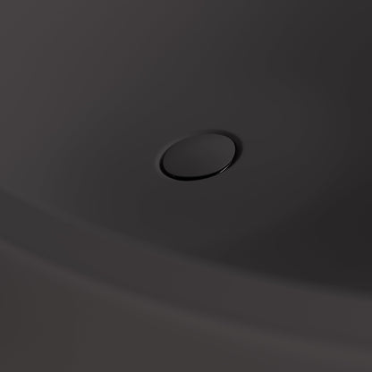Charcoal Unslotted Click Clack Basin Waste