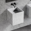 Cino Carrara Marble Wall Hung Basin 400mm