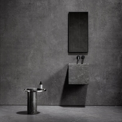 Cino Pietra Grey Marble Wall Hung Basin 400mm