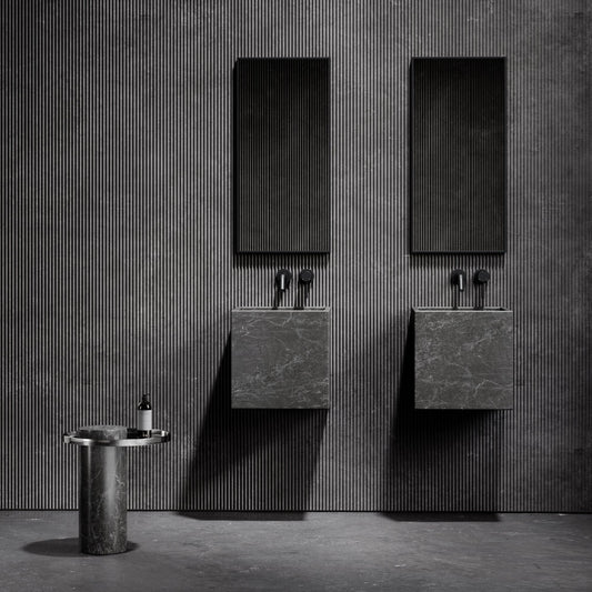 Cino Pietra Grey Marble Wall Hung Basin 400mm