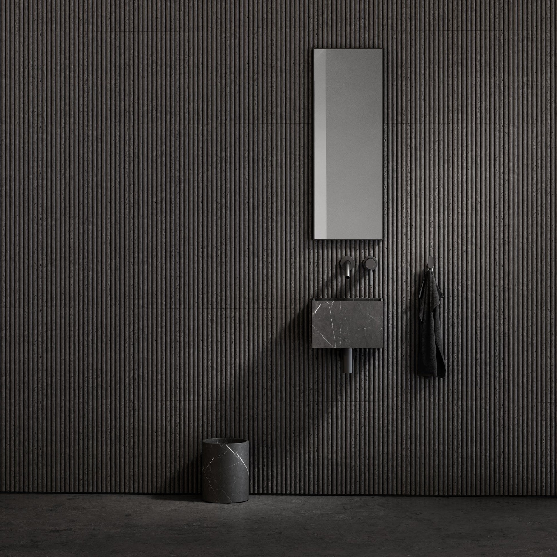 Cliche Pietra Grey Marble Bathroom Bin