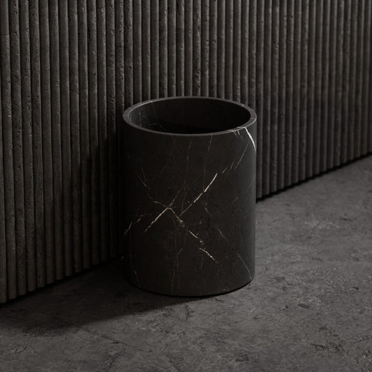 Cliche Pietra Grey Marble Bathroom Bin