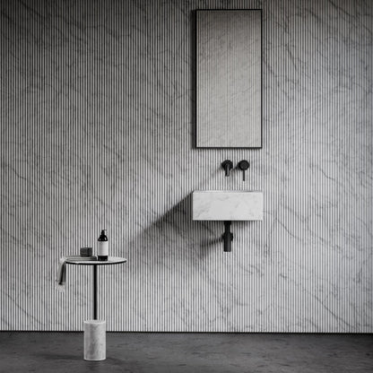 Coco Carrara Marble Wall Hung Basin 400mm