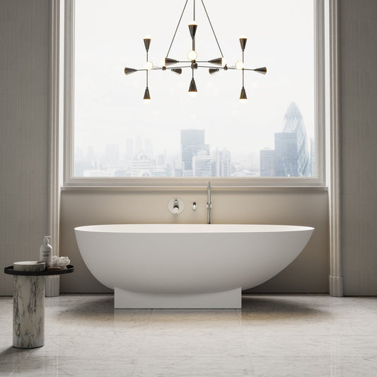 Cocoon Freestanding Stone Bath 1800mm
