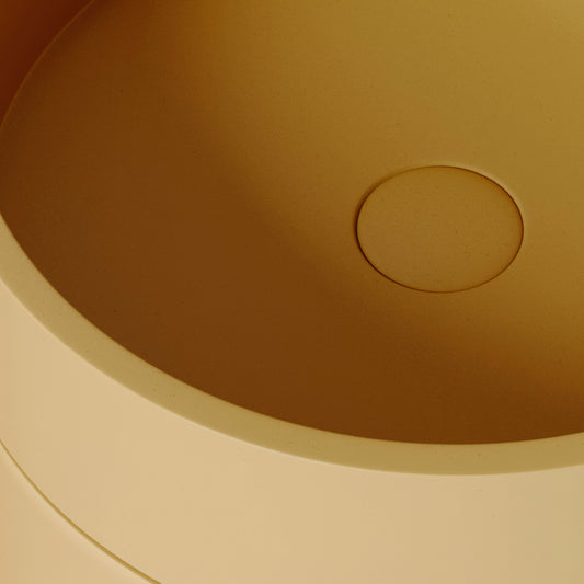 Colonna Saffron Concrete Freestanding Basin 400mm