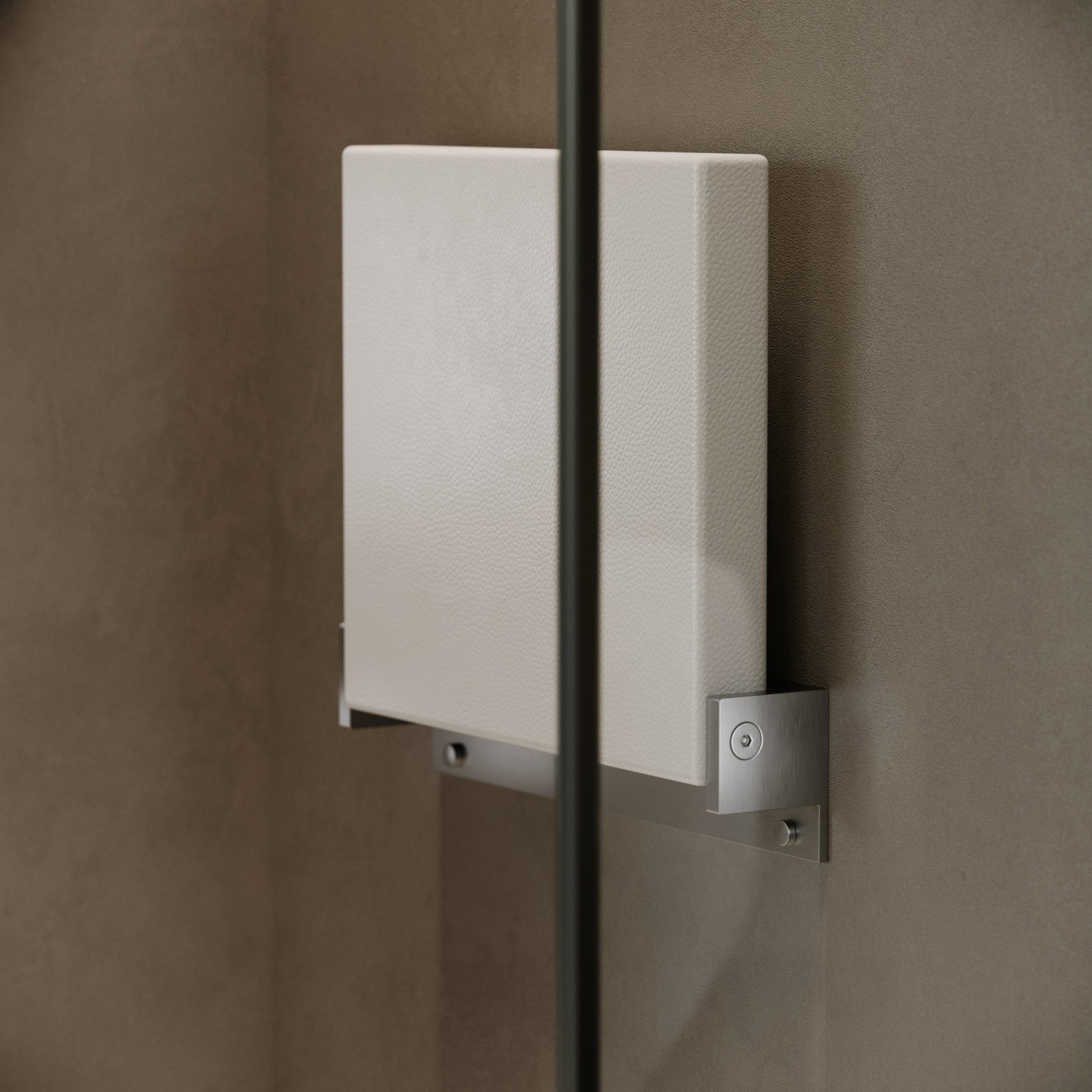 Comfort Brushed Stainless Folding Shower Seat