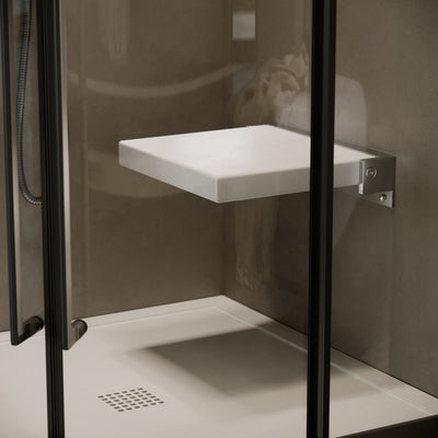 Comfort Chrome Folding Shower Seat
