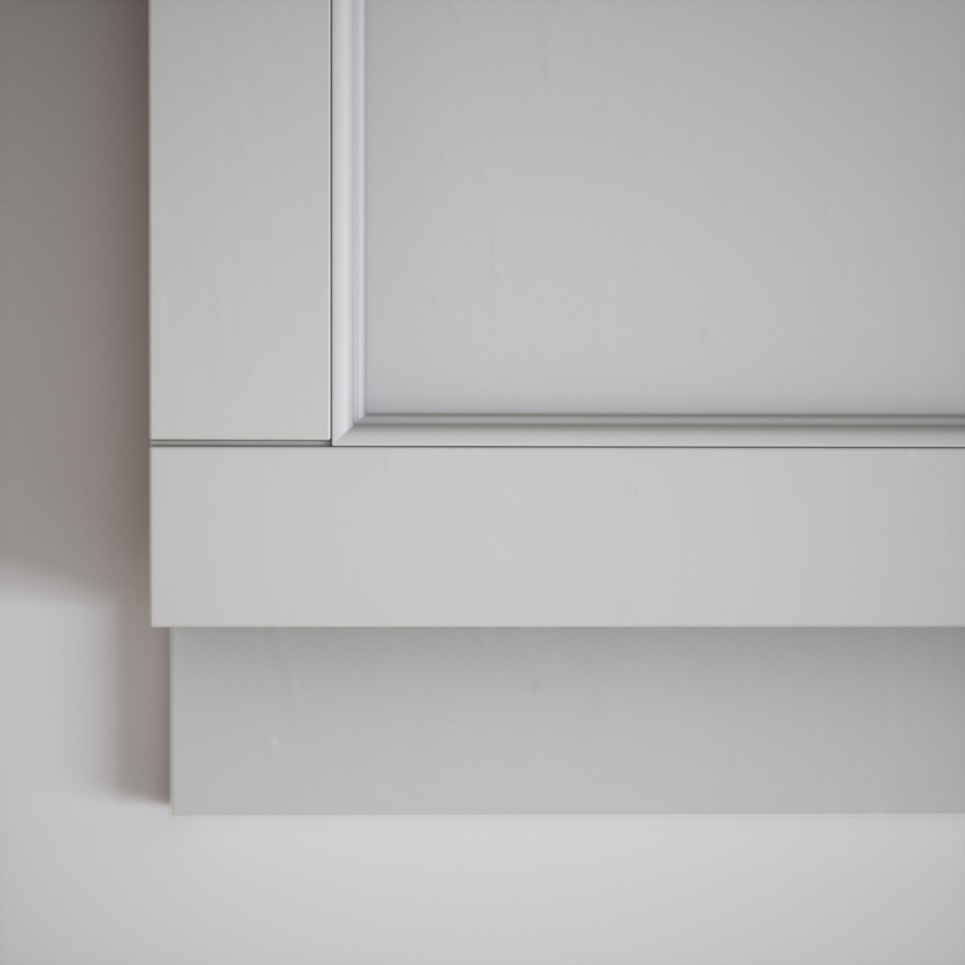 Connaught Matte Stone Wooden Adjustable Bath End Panel 700mm