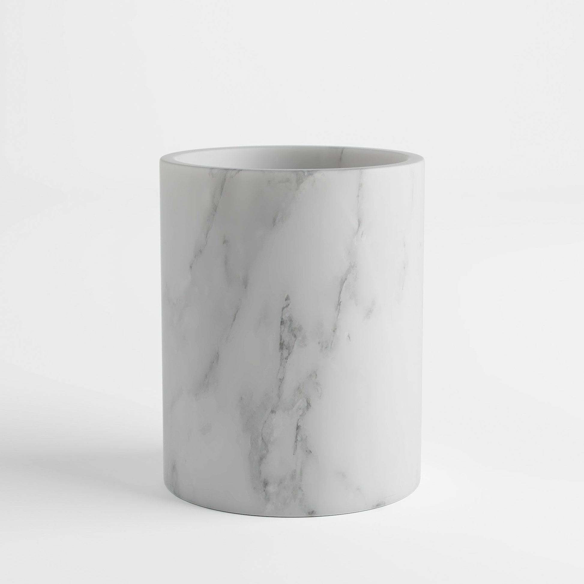 Consero Carrara Marble Bathroom Tumbler