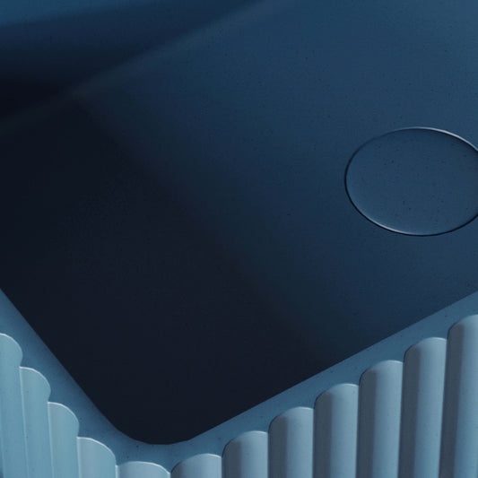 Costolato Azure Concrete Countertop Basin 500mm