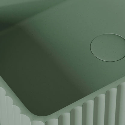Costolato Seafoam Concrete Countertop Basin 500mm