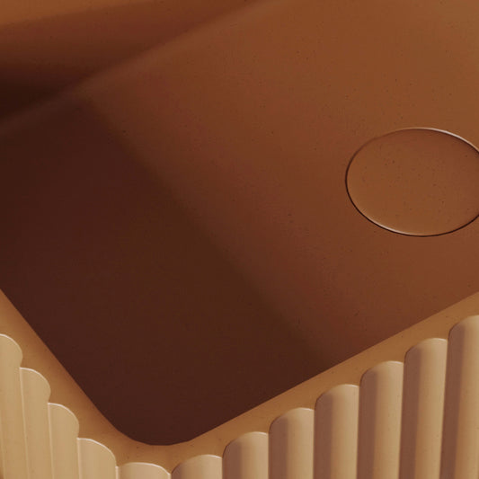 Costolato Sienna Concrete Countertop Basin 500mm