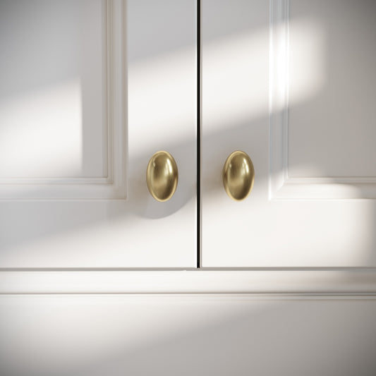 Cotswold Brushed Gold Cabinet Knob