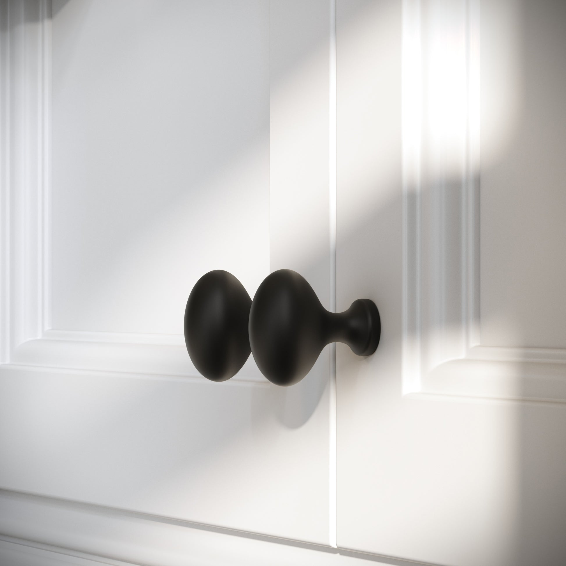 Cotswold Matte Black Cabinet Knob