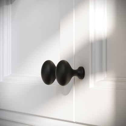 Cotswold Matte Black Cabinet Knob