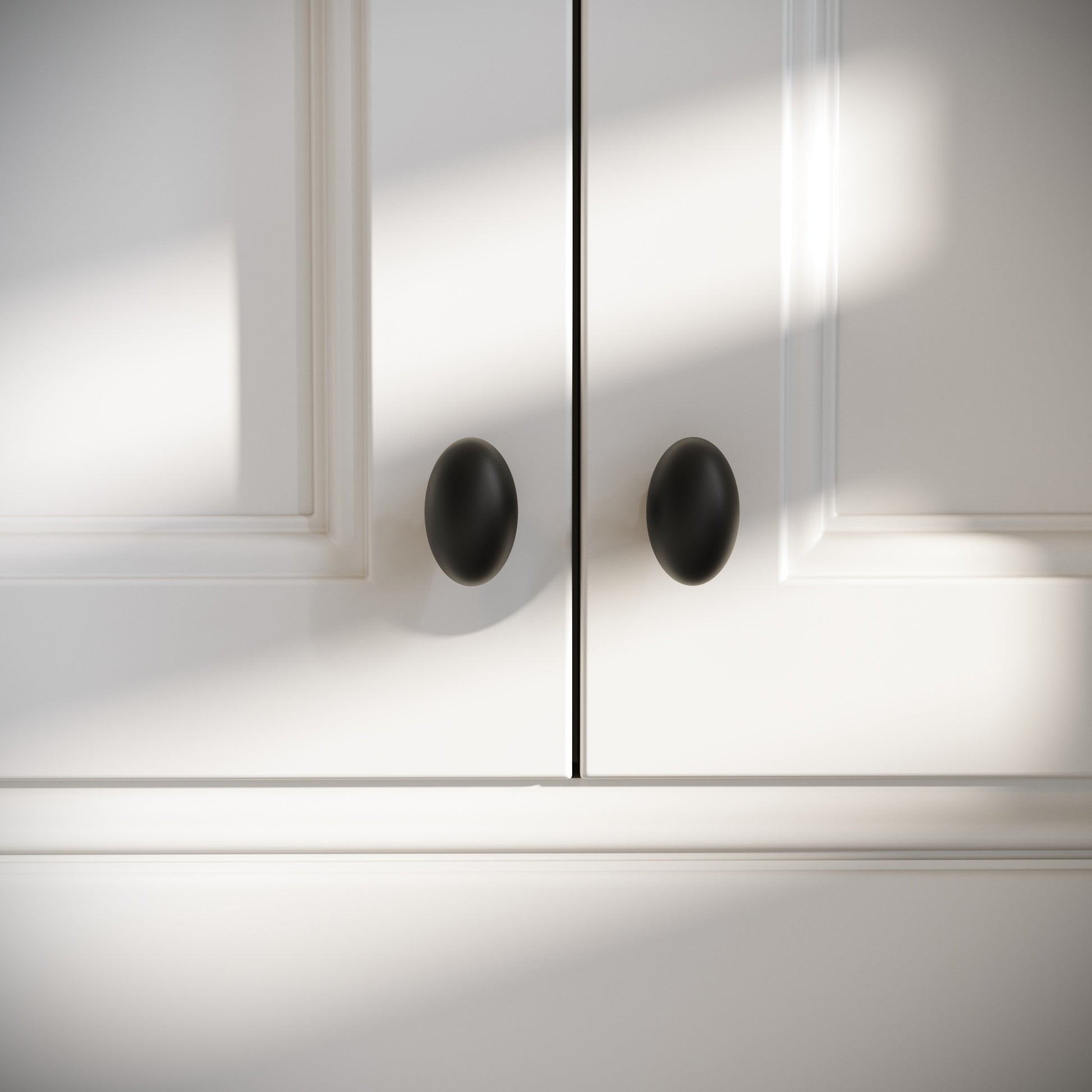Cotswold Matte Black Cabinet Knob