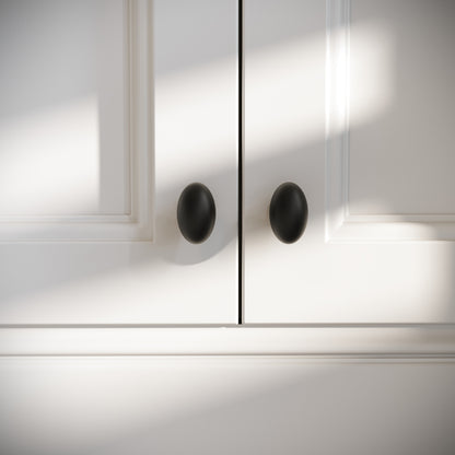 Cotswold Matte Black Cabinet Knob