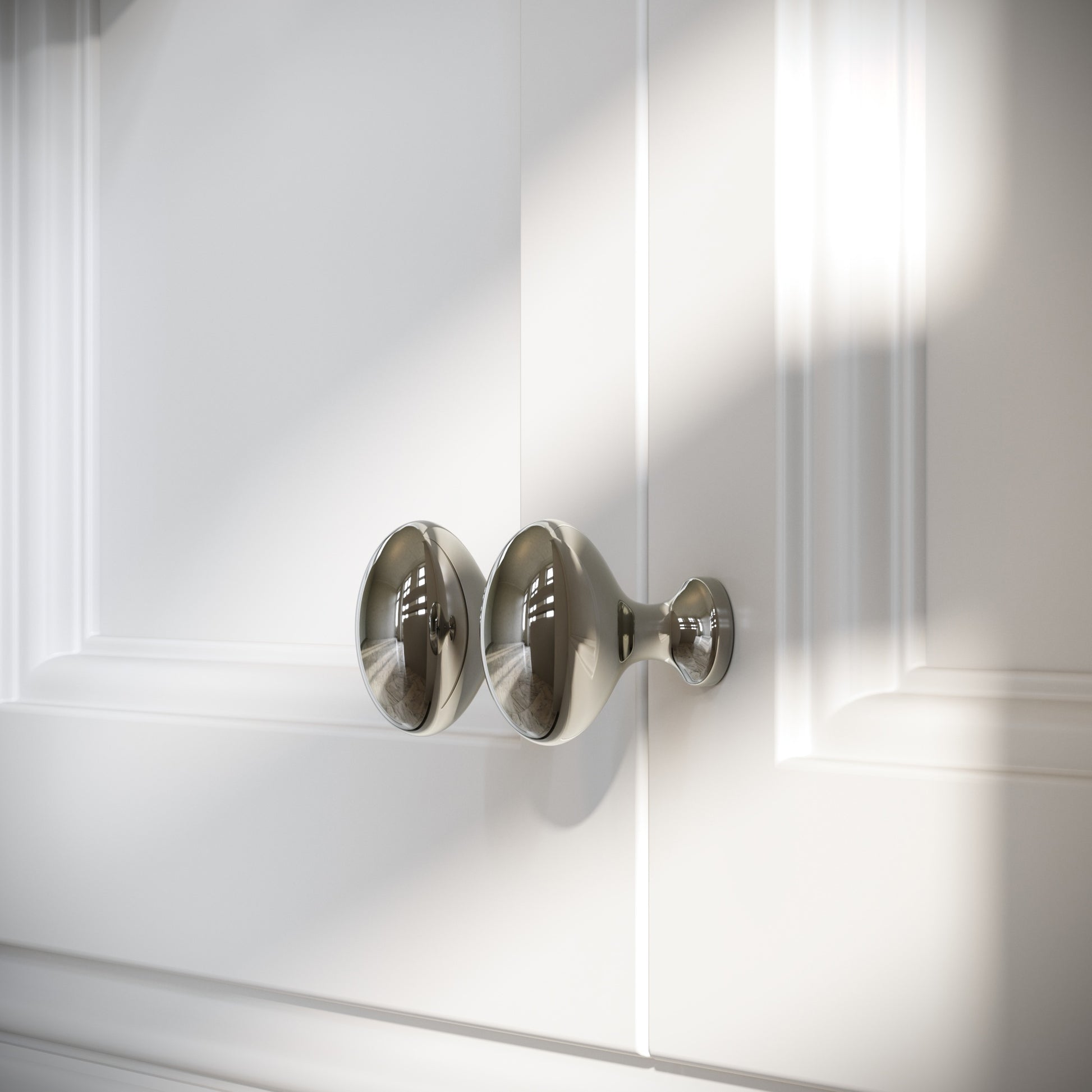 Cotswold Polished Nickel Cabinet Knob