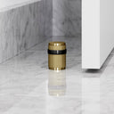Dali Fluted Brushed Gold Door Stop