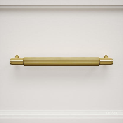 Dali Fluted Brushed Gold Pull Bar 250mm
