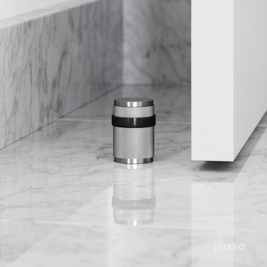 Dali Fluted Brushed Stainless Door Stop