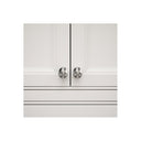 Dali Fluted Brushed Stainless Furniture Knobs
