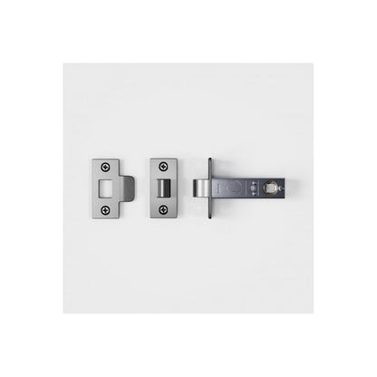 Dali Fluted Stainless Door Handle and Hinge Bundle