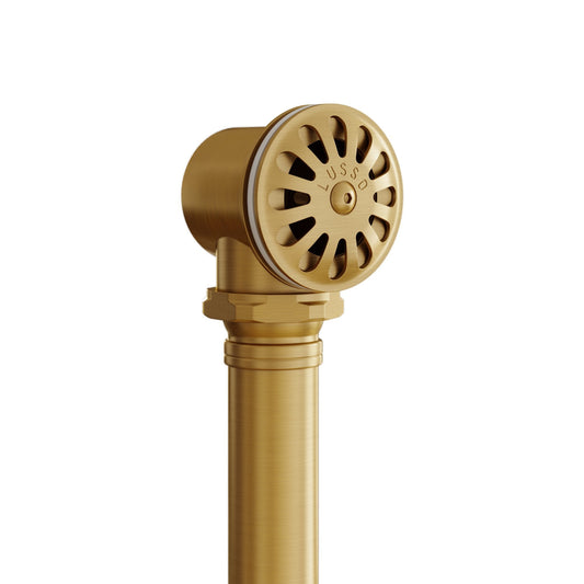 Deco Brushed Gold Universal Exposed Overflow Bath Waste Kit