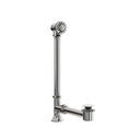 Deco Chrome Universal Exposed Bath Overflow Waste Kit