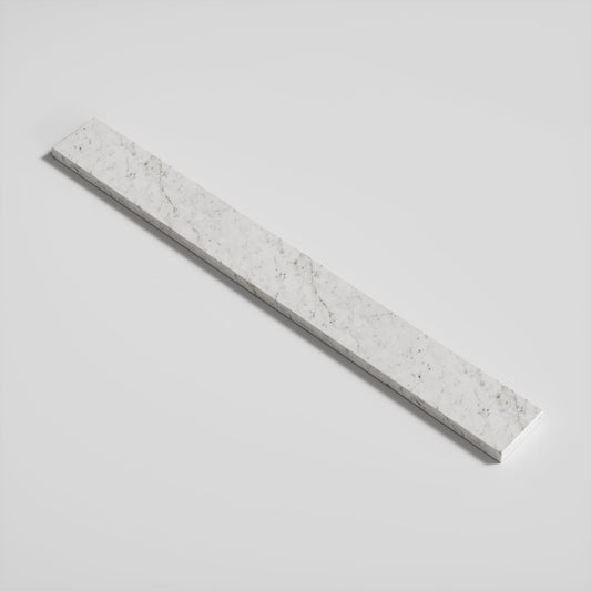 Deco Connaught & Charsley Carrara Marble Upstand 800mm