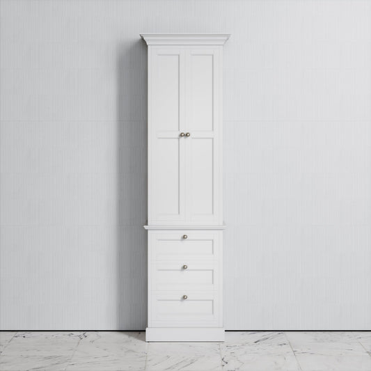 Deco Harland Primed White Floorstanding Storage Cabinet