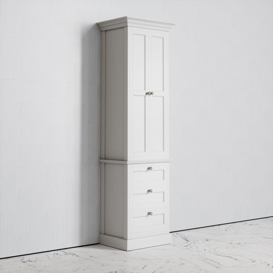 Deco Harland Primed White Floorstanding Storage Cabinet