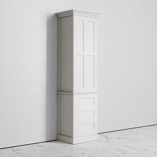 Deco Harland Primed White Floorstanding Storage Cabinet