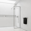 Designo Chrome Shower Screen (All sizes)