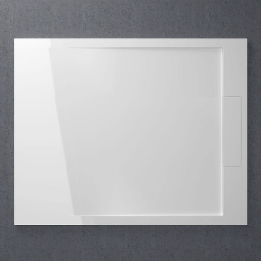 Designo Complete Walk In Shower Enclosure Matte Black - KIT A (ALL SIZES)