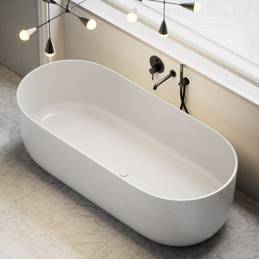 Designo Freestanding Stone Bath 1780mm