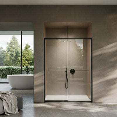 Dolce Matte Black Sliding Door with Soft Close (All Sizes)
