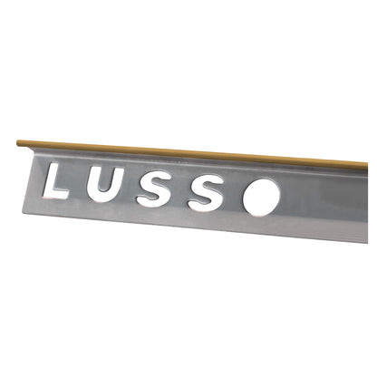 Dura Brushed Gold Straight Edge Tile Trim (12mm x 2500mm)