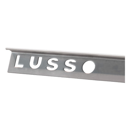 Dura Brushed Stainless Straight Edge Tile Trim (12mm x 2500mm)