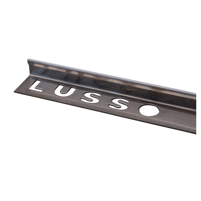 Dura Gunmetal Straight Edge Tile Trim (12mm x 2500mm)