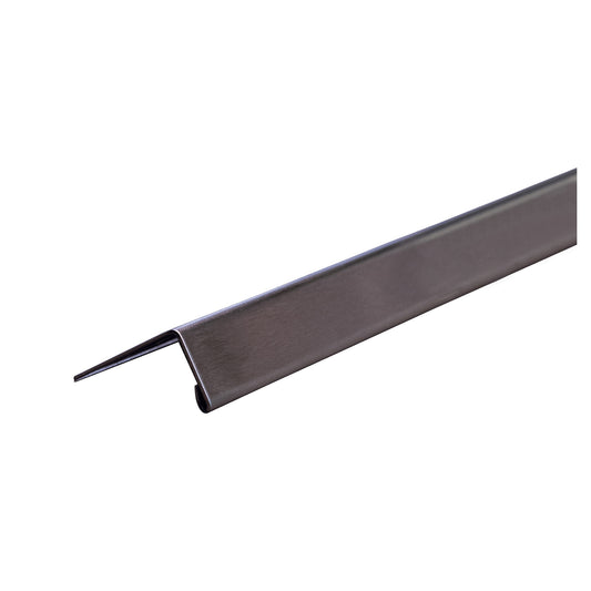 Dura Gunmetal Straight Edge Tile Trim (12mm x 2500mm)
