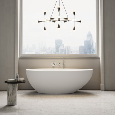 Egg Shell Freestanding Stone Bath 1700mm