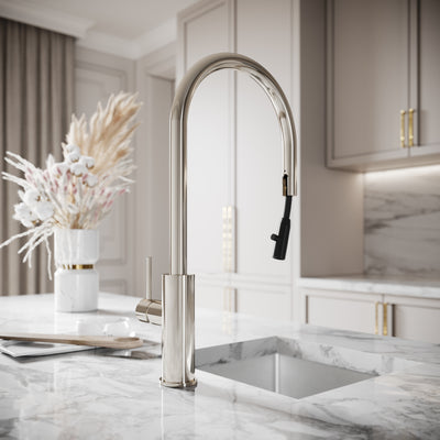 Elegance Pull Out Kitchen Mixer Tap Chrome